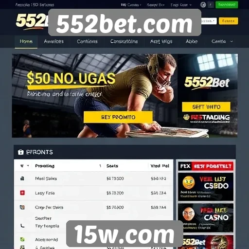 Avaliação das promoções e bônus do site 552bet.com